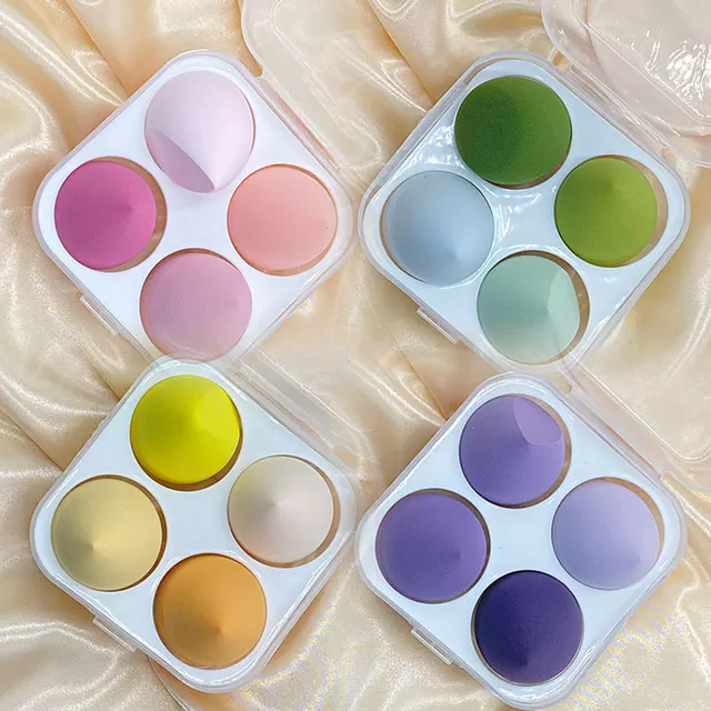 4 pcs makeup sponge