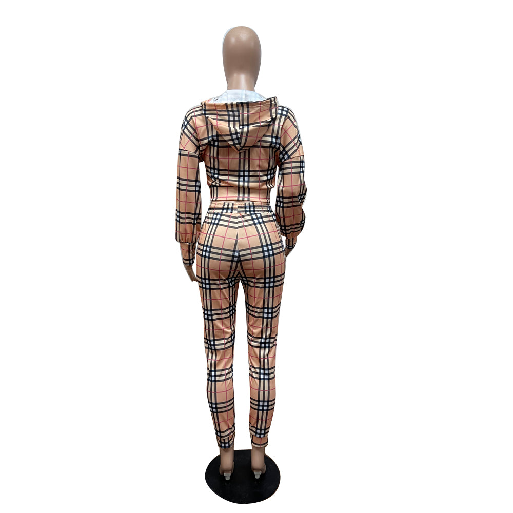 Set women's 2 pieces sexy ladies jacket and pant