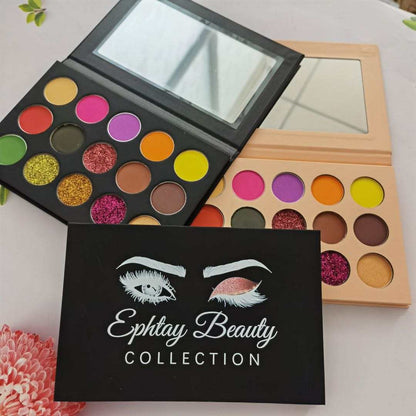 Glitter eyeshadow palette pigment