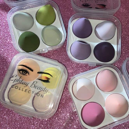 4 pcs makeup sponge