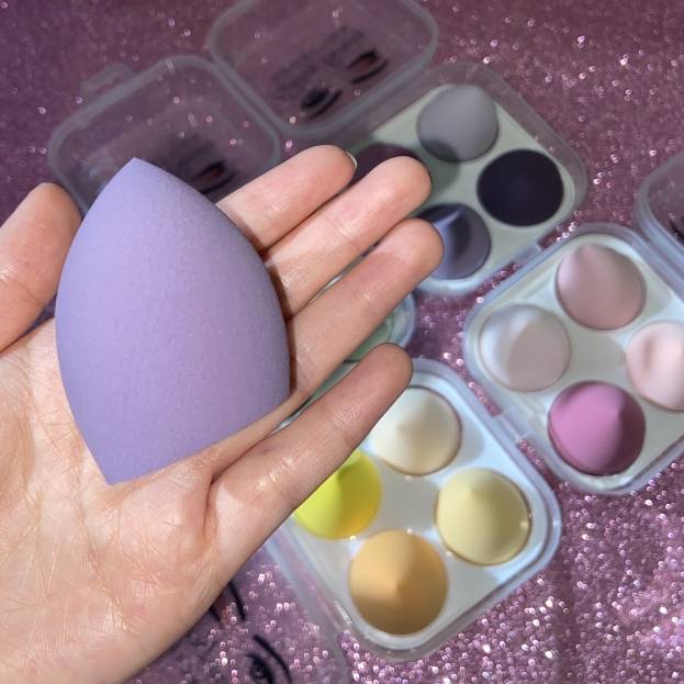 4 pcs makeup sponge