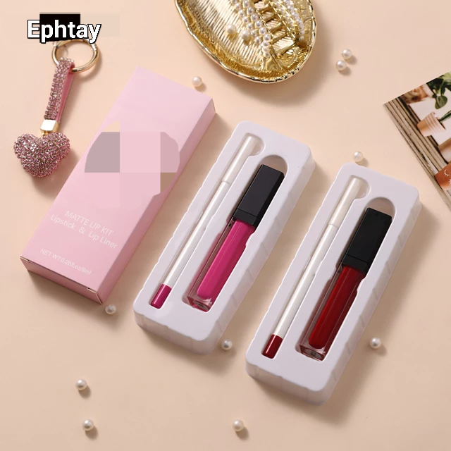 Set lipstick and liner