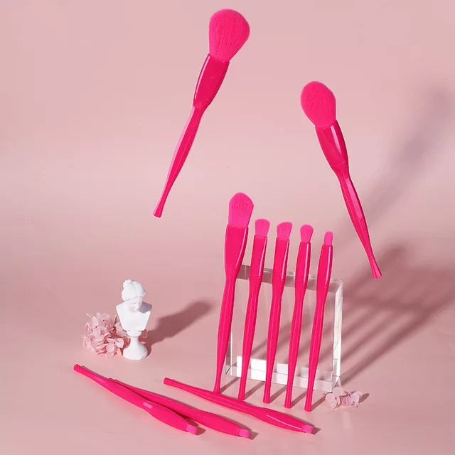Makeup brushes cosmetic bag
