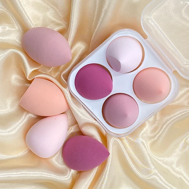 4 pcs makeup sponge