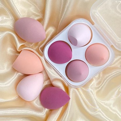 4 pcs makeup sponge