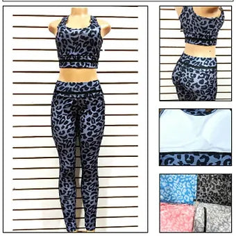 Activewear Manufacturers Gym Workout Fitness Set High Waist Yoga Legging Bra Set