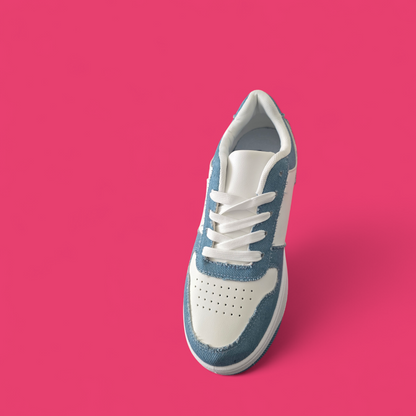 La Sheelah Rexx Sneakers - Blue Denim