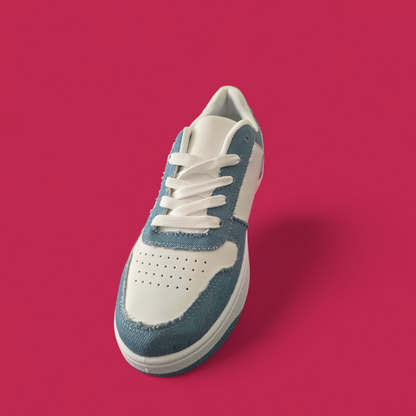 La Sheelah Rexx Sneakers - Blue Denim