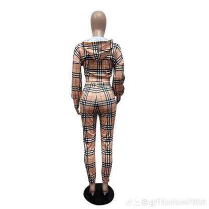 Set women's 2 pieces sexy ladies jacket and pant