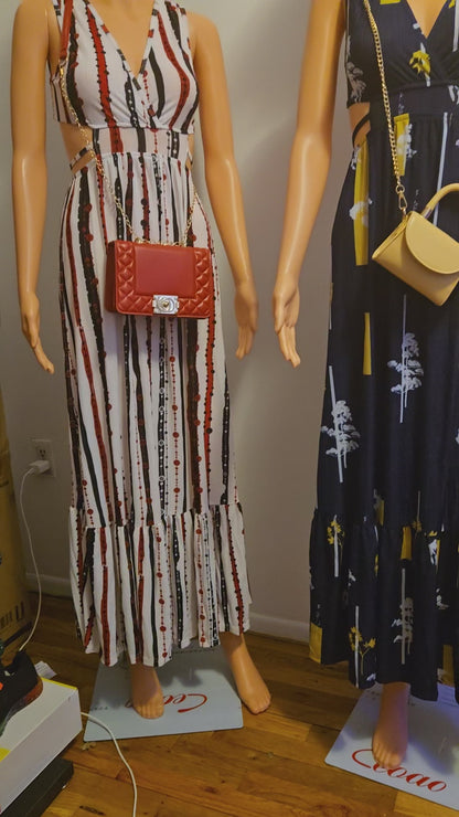Set 2 in 1 dress and handbag