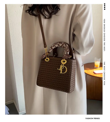 2024 new fashion luxury retro woven