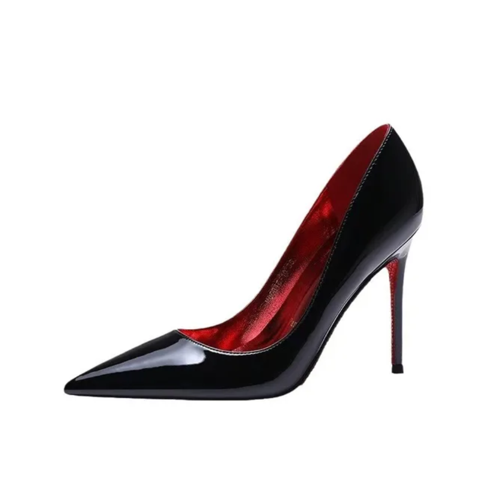 New high heels women sole rhinestone