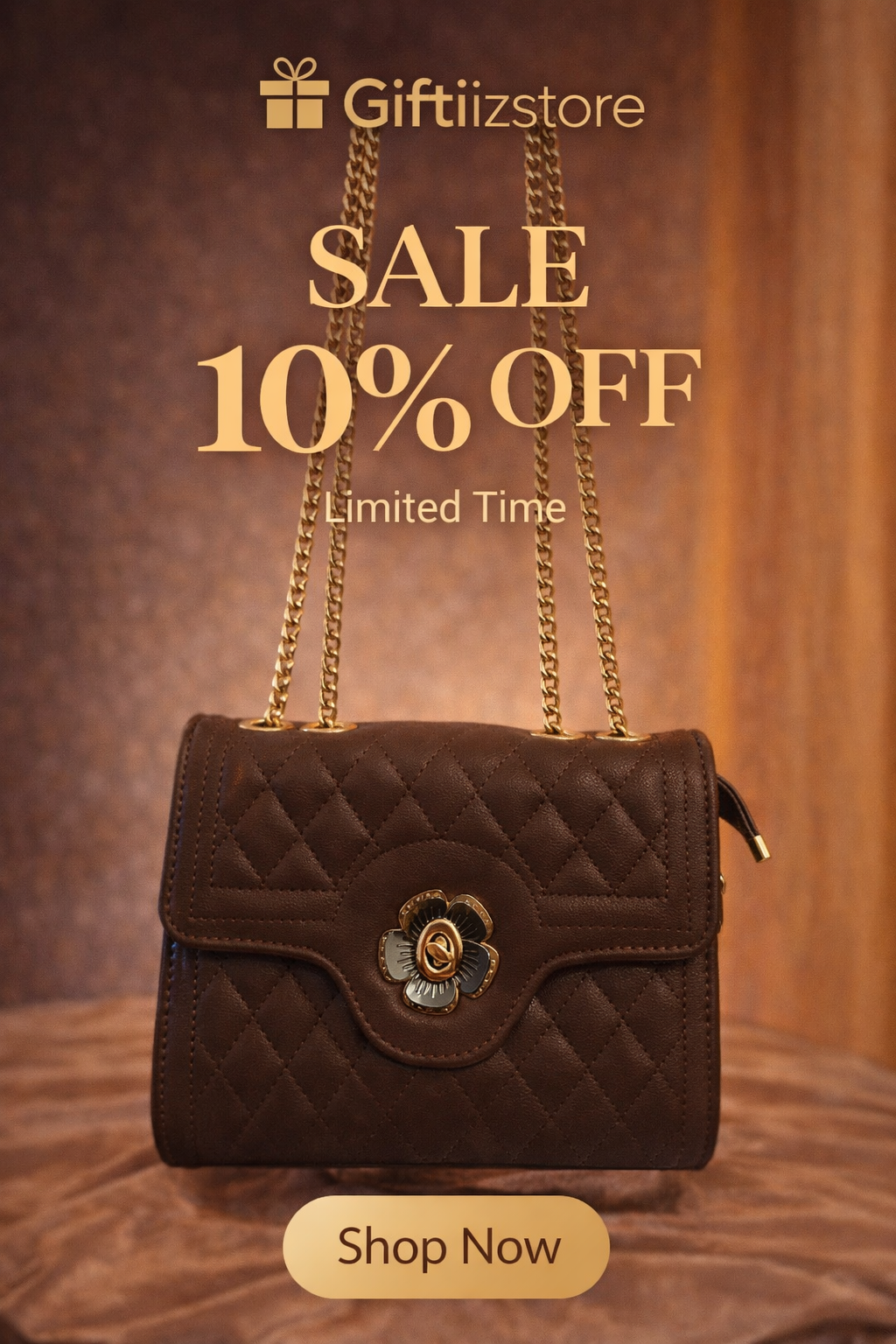 New Trendy Fashion Lock Chains One-Shoulder Women's PU Leather High Quality Desi